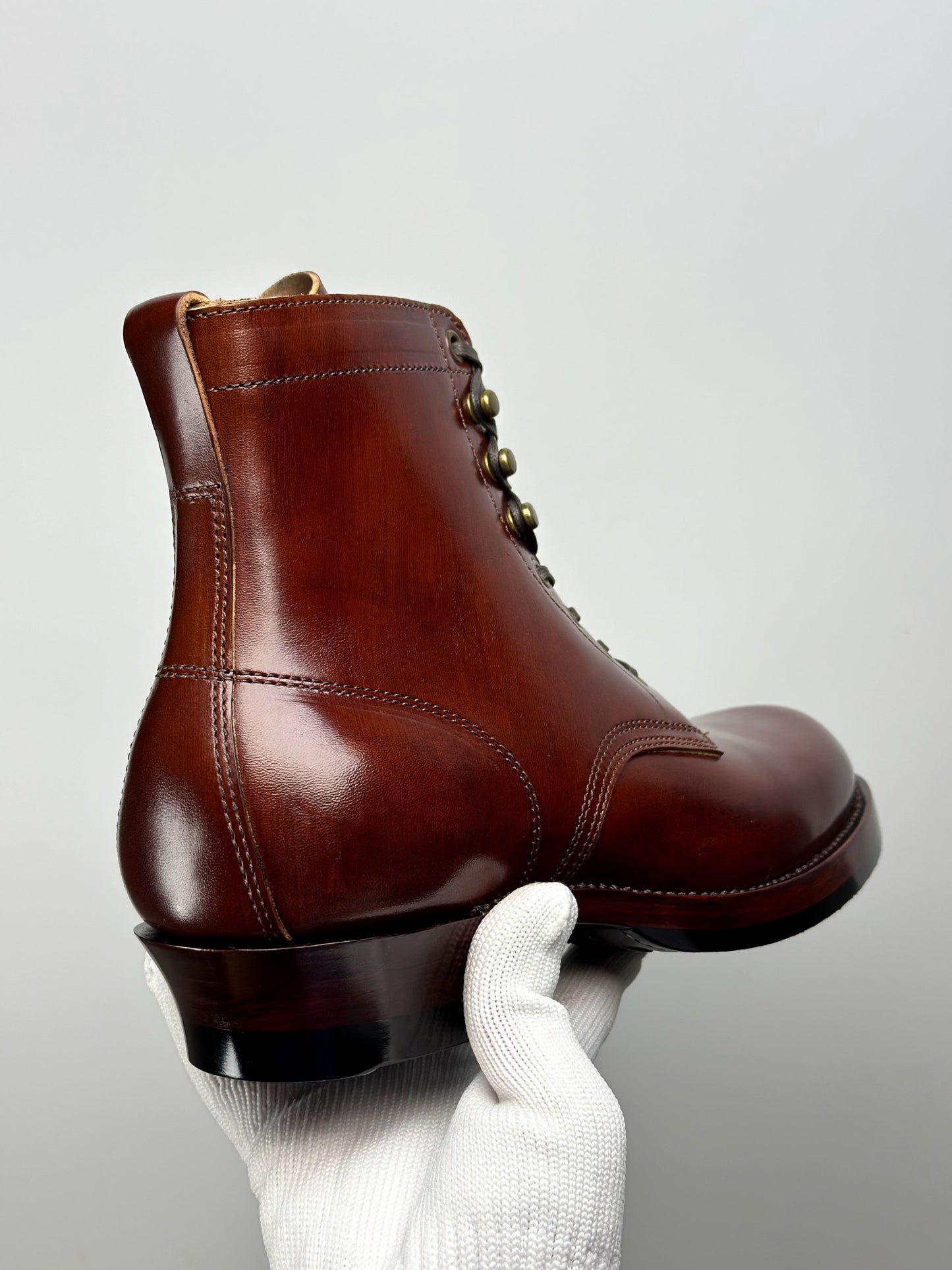 Land boots MTO- Maryam  horsebutt+ hand painting -B23601