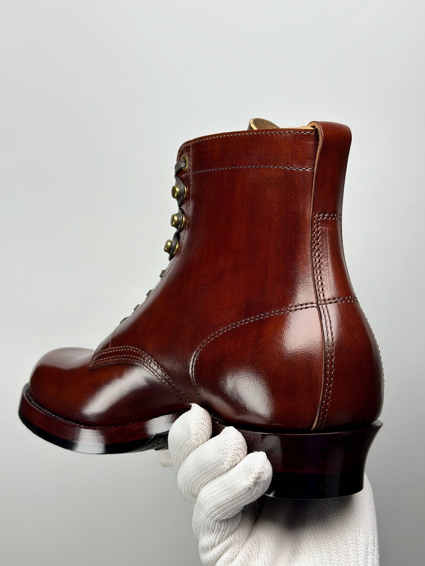 Land boots MTO- Maryam  horsebutt+ hand painting -B23601