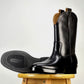 CowBoy Boots -Black Full grain teacore cowhide