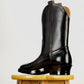 CowBoy Boots -Black Full grain teacore cowhide