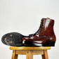 A-6818-Land boots MTO- Maryam Shell Cordovan+ hand painting