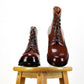 A-6818-Land boots MTO- Maryam Shell Cordovan+ hand painting