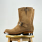 Engineer Boots 9" MTO- Cowhide Reverse Natural-1133