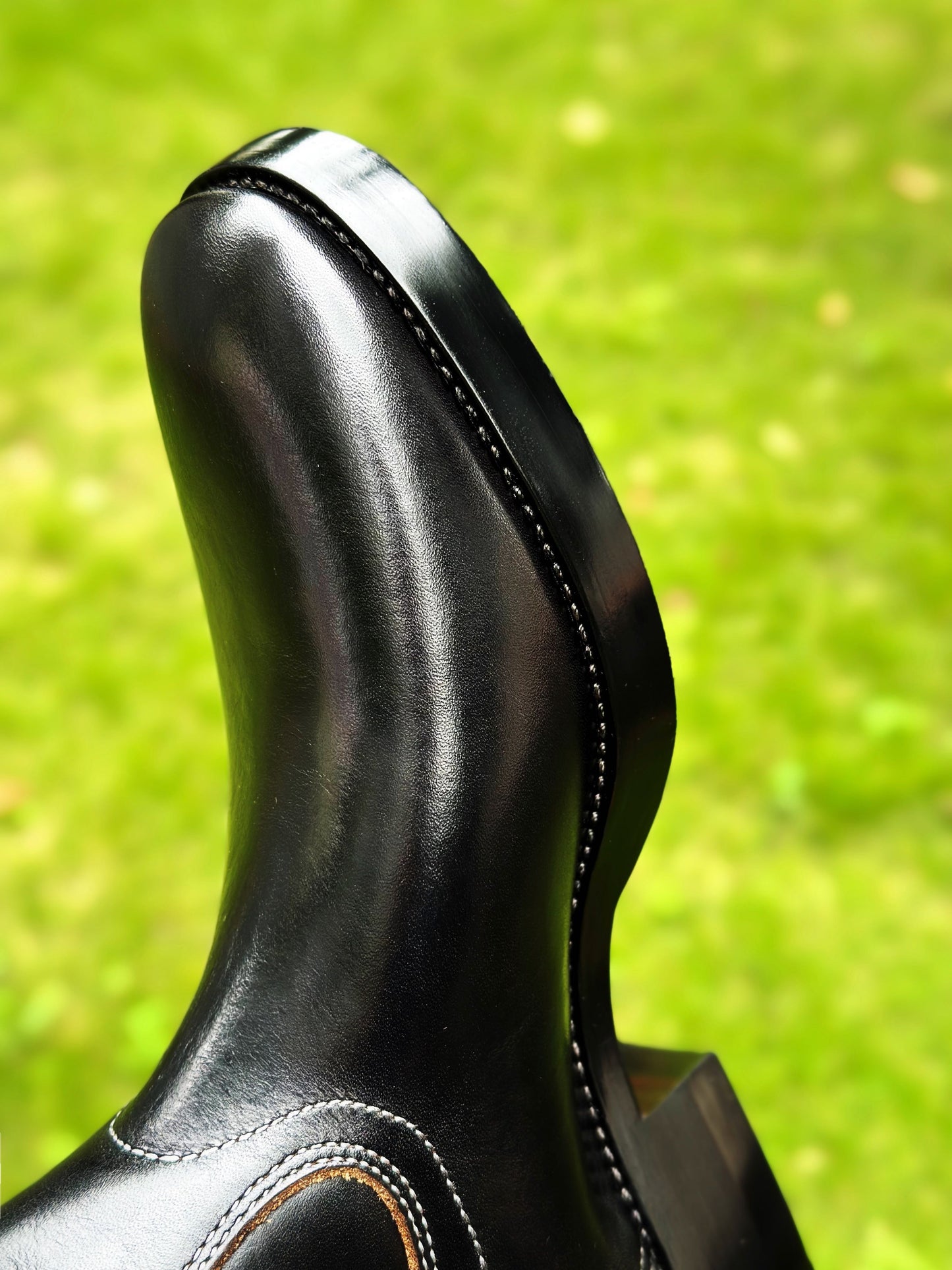 Moon&Star CowBoy Boots -Black Full grain teacore cowhide