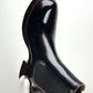 C-2957-Chelsea boots MTO- Black Maryam Horsebutt oiled and waxy with hand painting-V6 Last