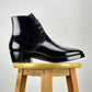 George Boots MTO - Black Maryma Horsebutt TPR hand painting- QZ01