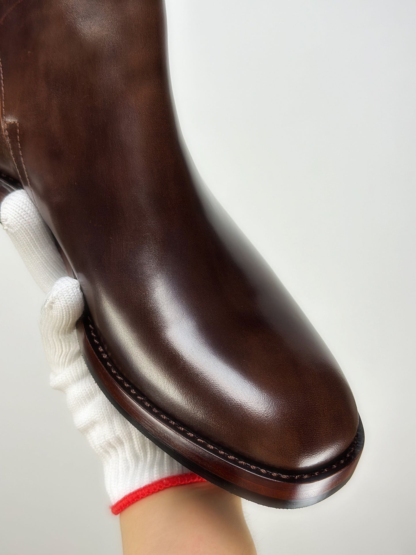 B-8921-Jodhpur Boots II - Maryam Horsebutt Hand-dyed brown-BT01 Last