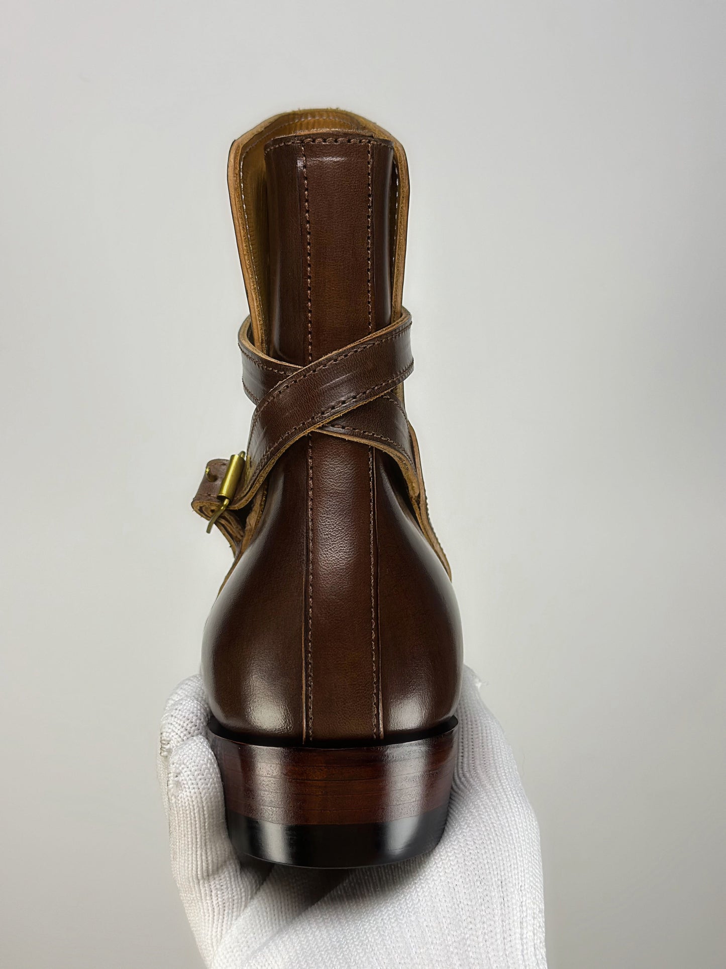 B-8921-Jodhpur Boots II - Maryam Horsebutt Hand-dyed brown-BT01 Last