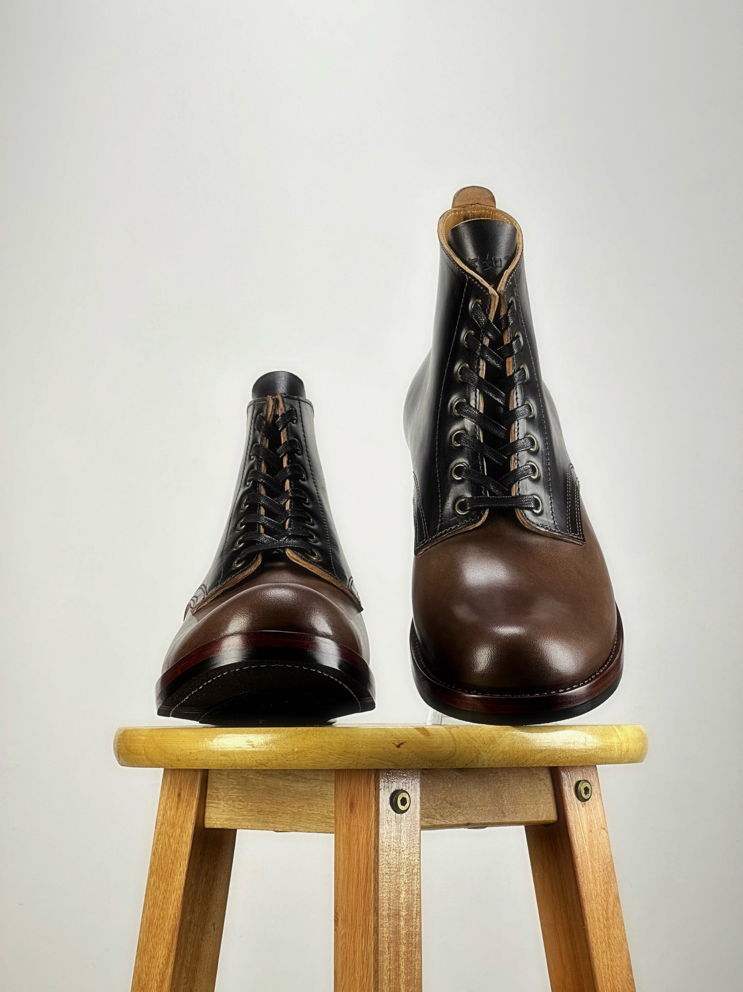 A-6887-Service Boots-Maryam oiled and waxy horsebutt-V6 Last